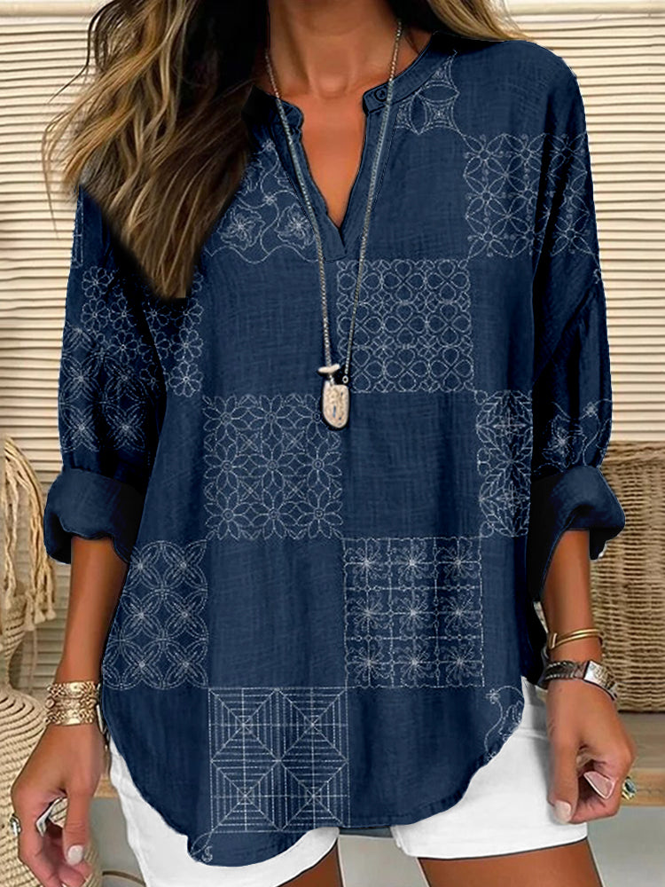 Camisa de inspiración vintage