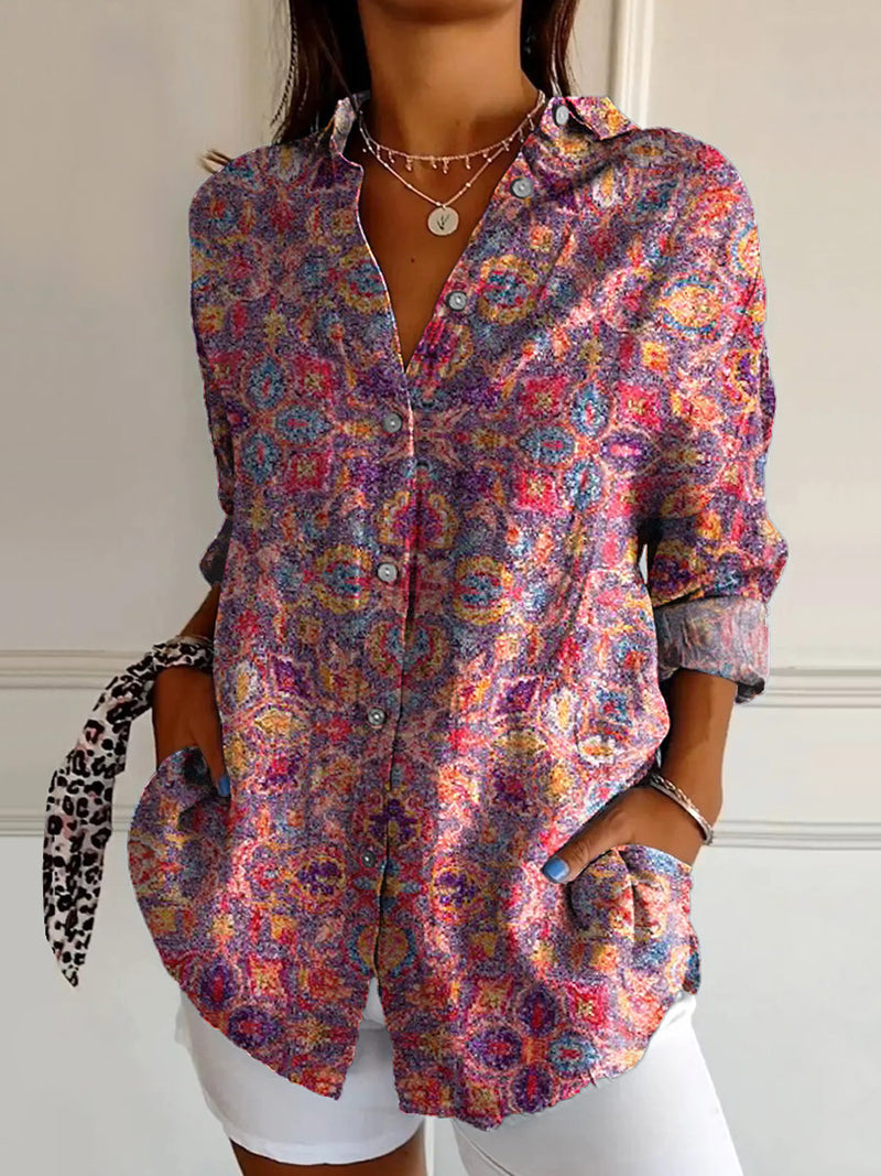 Camisa de diseño cuidado