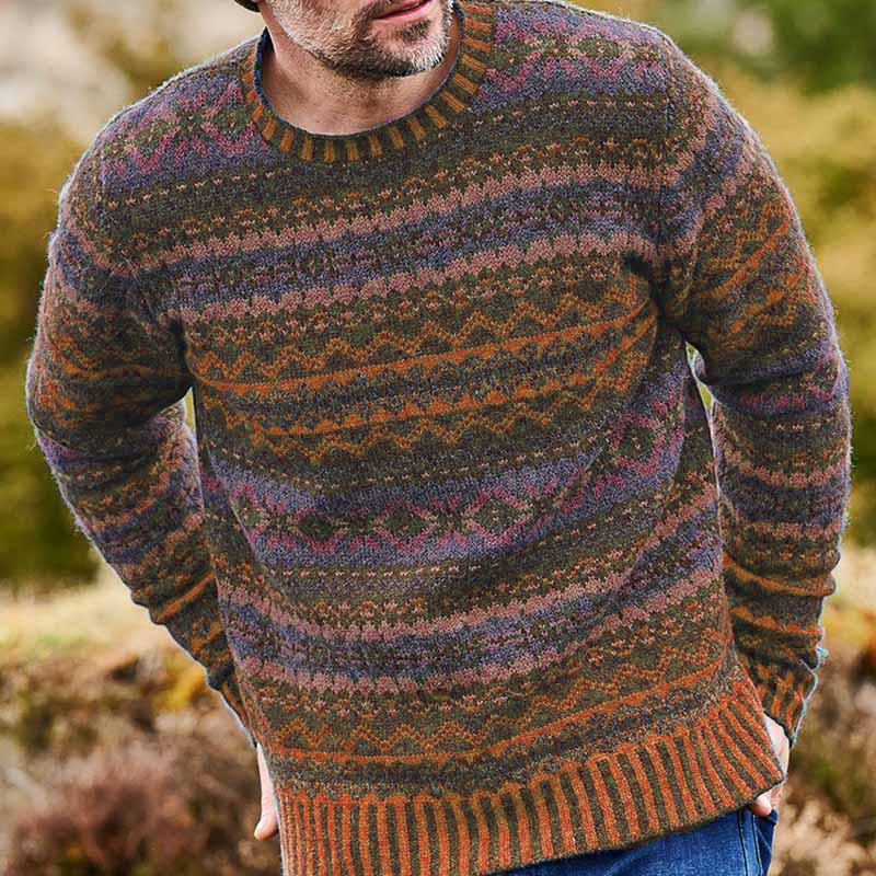 Suéter de estilo vintage atemporal