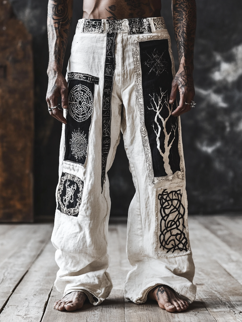 Pantalones de diseño elegante