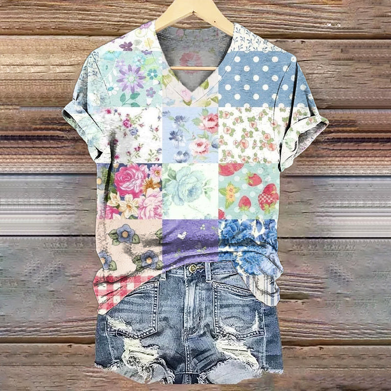 Camiseta de diseño cuidado