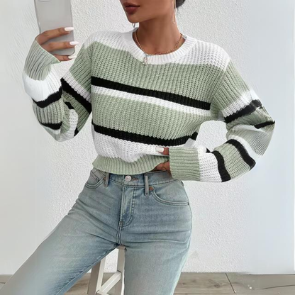 Suéter de inspiración vintage