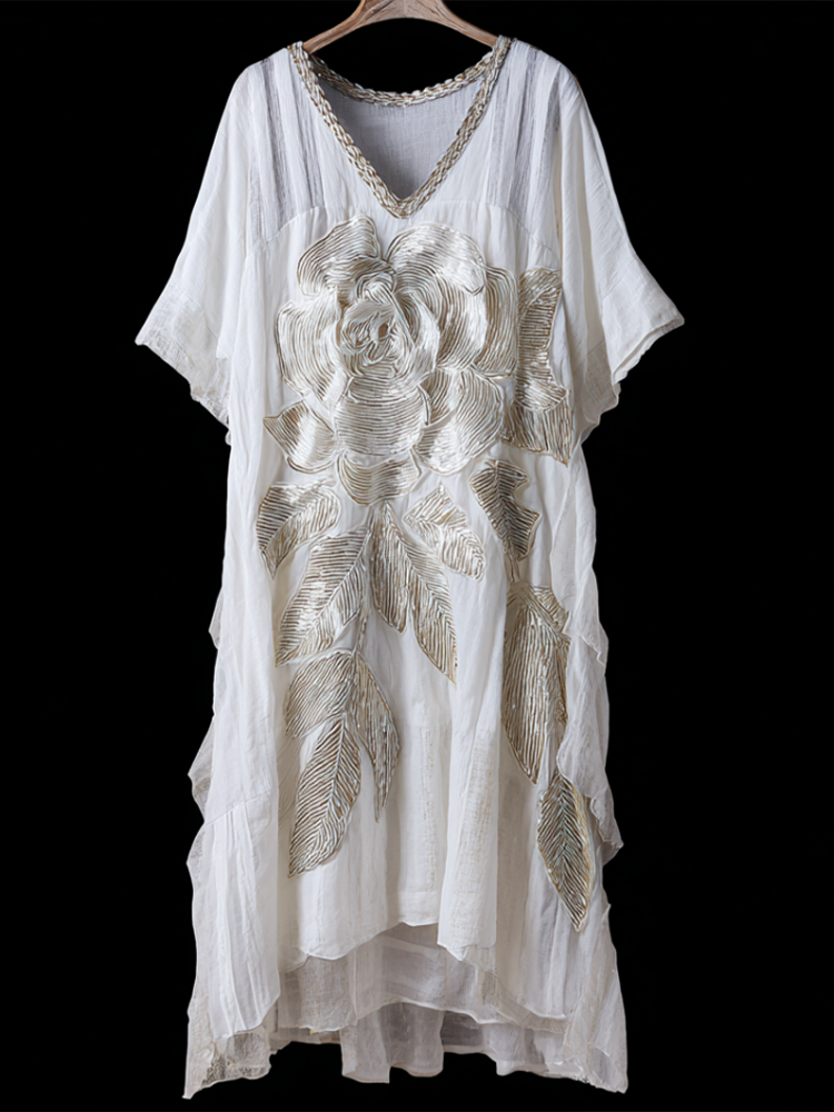 Vestido de diseño cuidado
