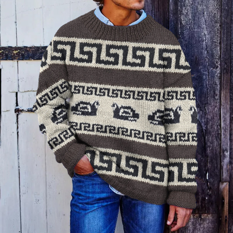 Suéter de diseño cuidado