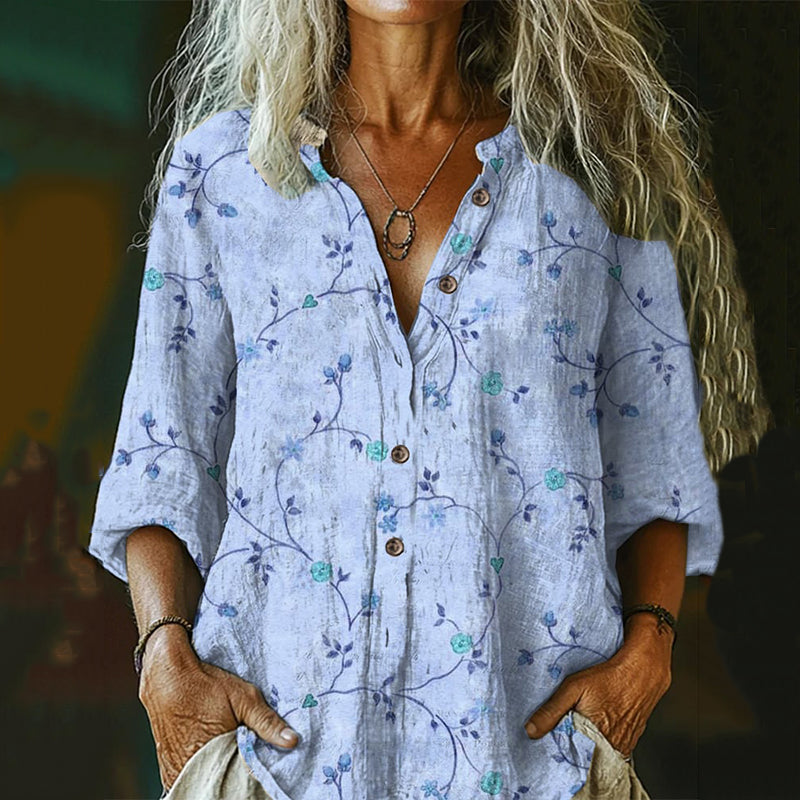 Camisa de estilo vintage atemporal