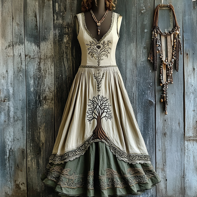 Vestido bellamente confeccionado