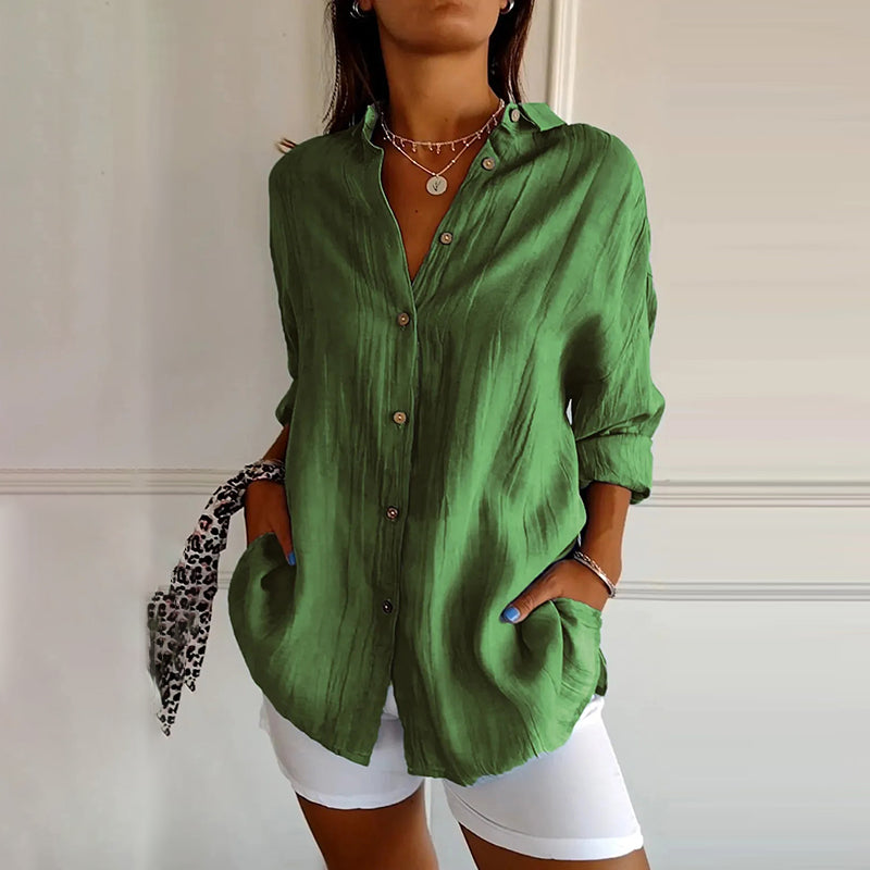 Camisa de estilo vintage atemporal