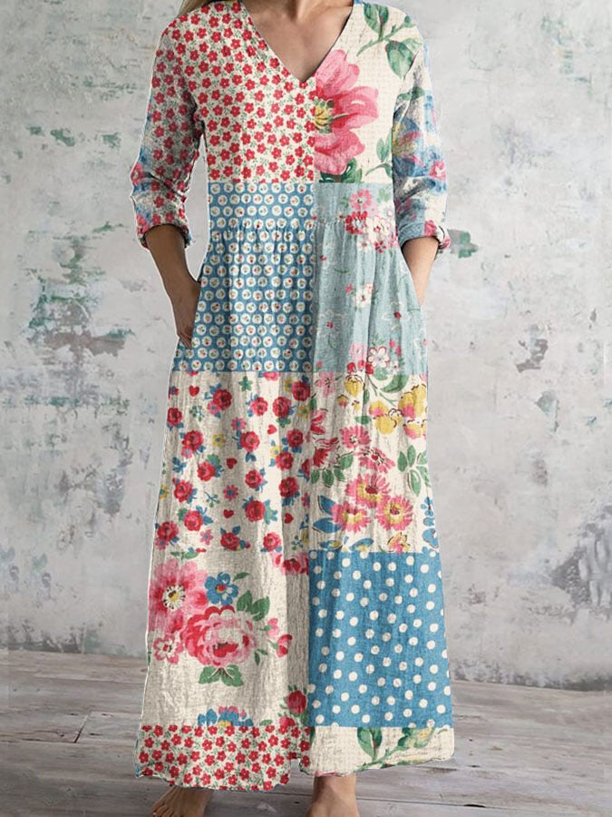 Vestido de inspiración vintage