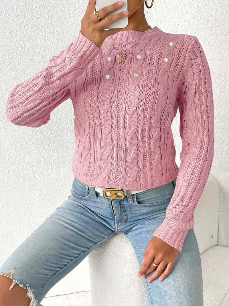 Suéter de diseño clásico