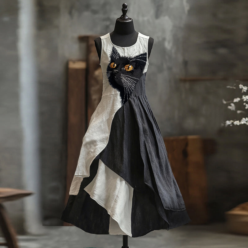 Vestido de estilo vintage atemporal