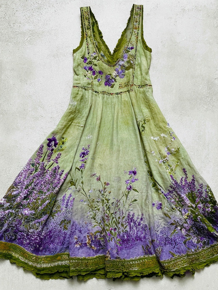 Vestido de inspiración vintage