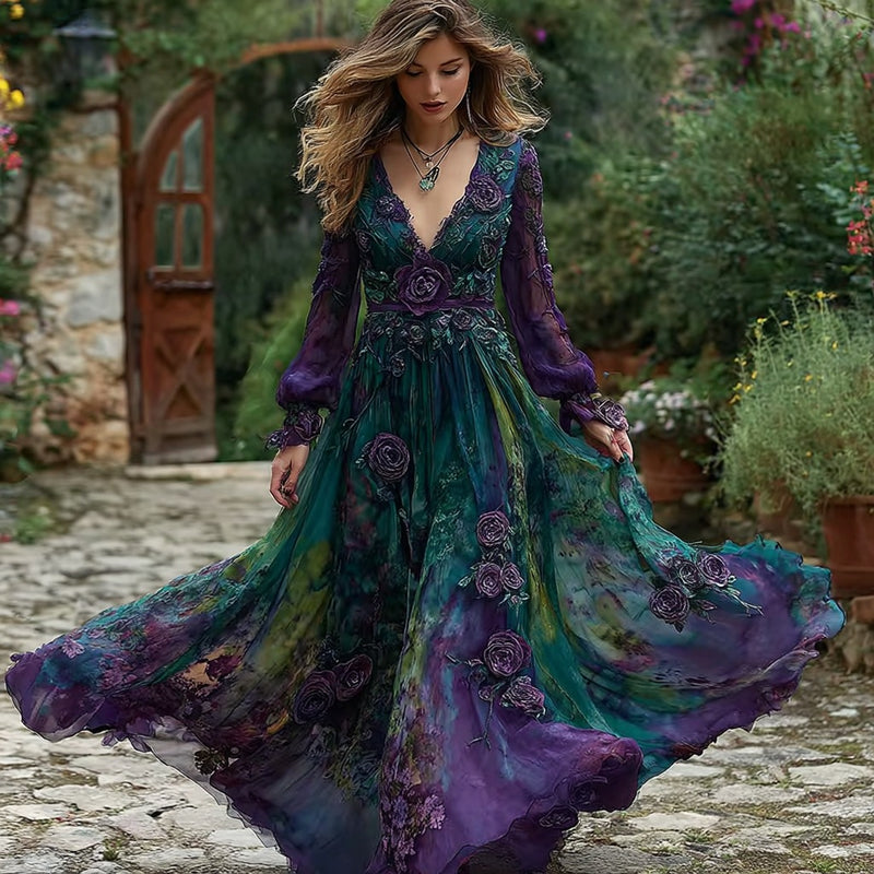 Vestido de inspiración vintage
