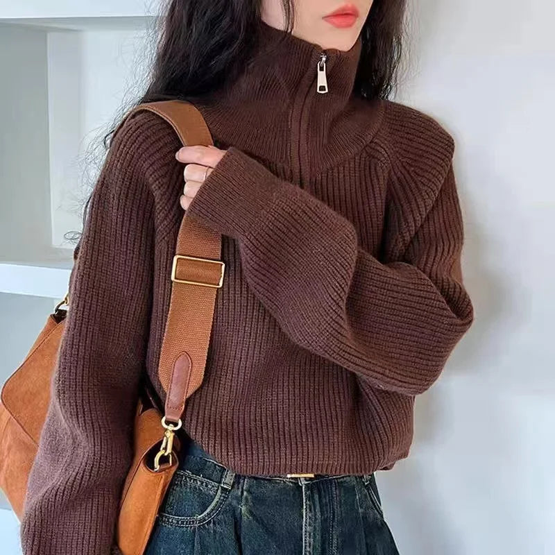 Suéter de estilo vintage atemporal