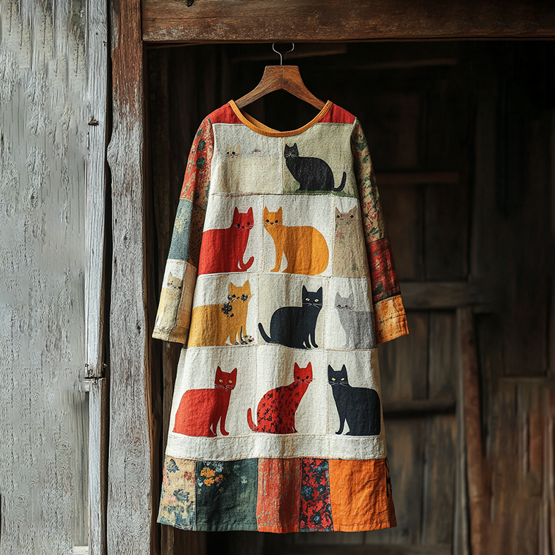 Vestido de inspiración vintage