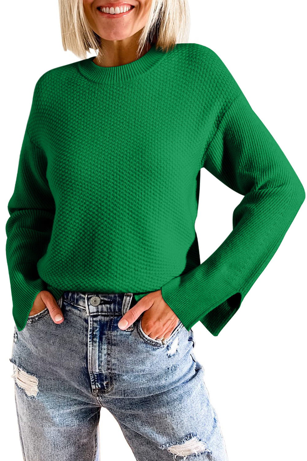 Suéter de diseño clásico