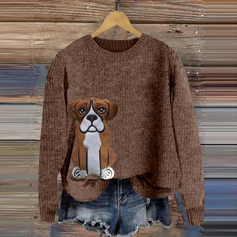 Suéter de estilo vintage atemporal