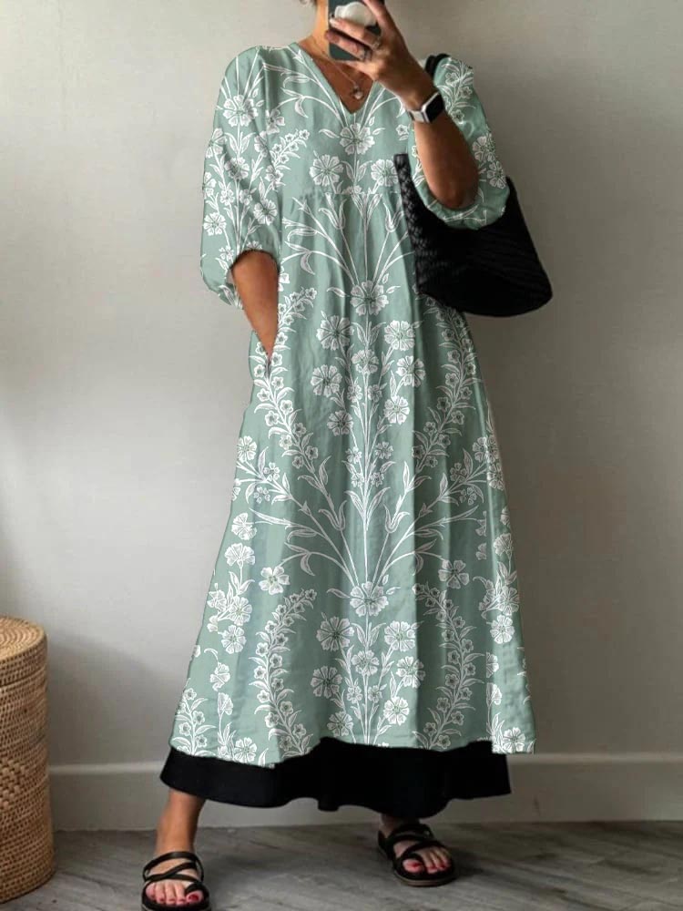 Vestido de estilo vintage atemporal