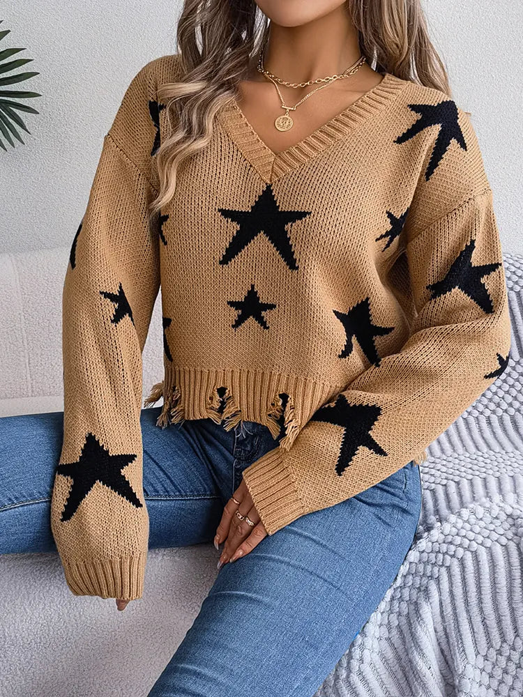 Suéter de diseño cuidado