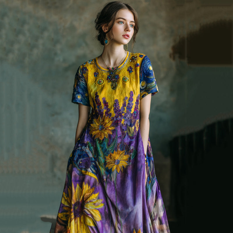 Vestido de estilo vintage atemporal