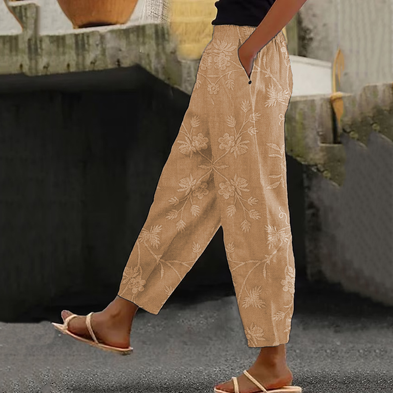 Pantalones de diseño elegante