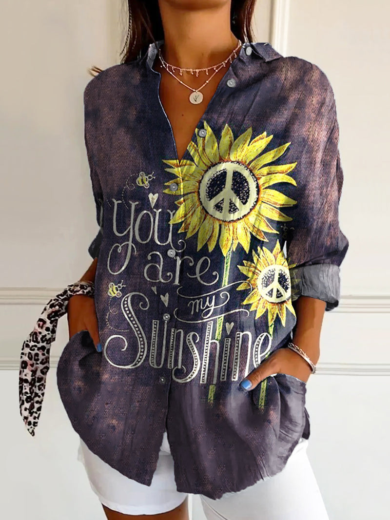 Camisa de estilo vintage atemporal