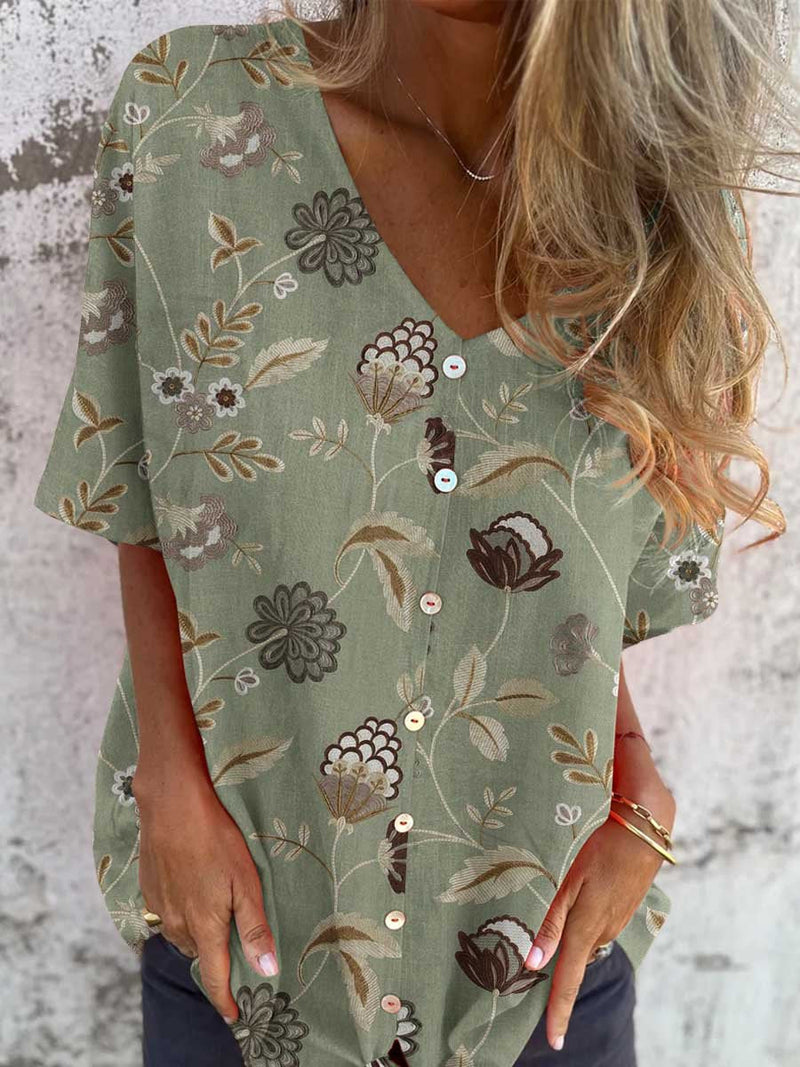 Camisa de diseño cuidado