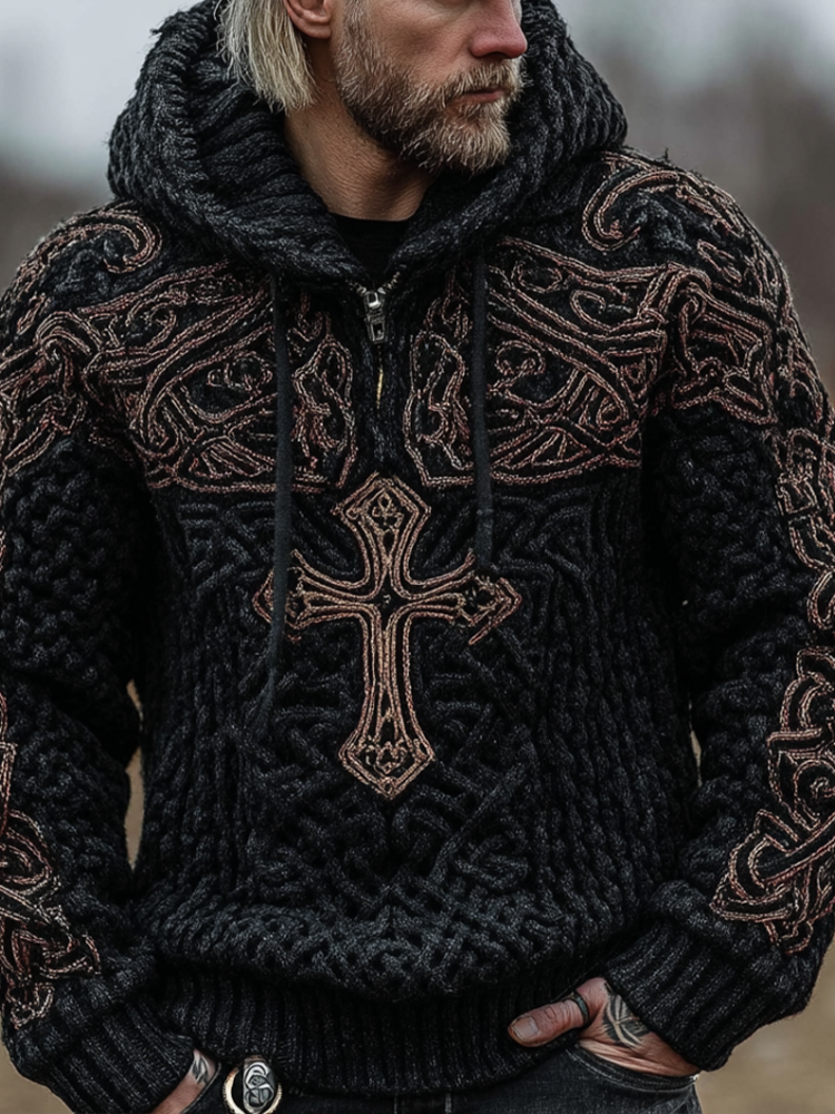Suéter de inspiración vintage