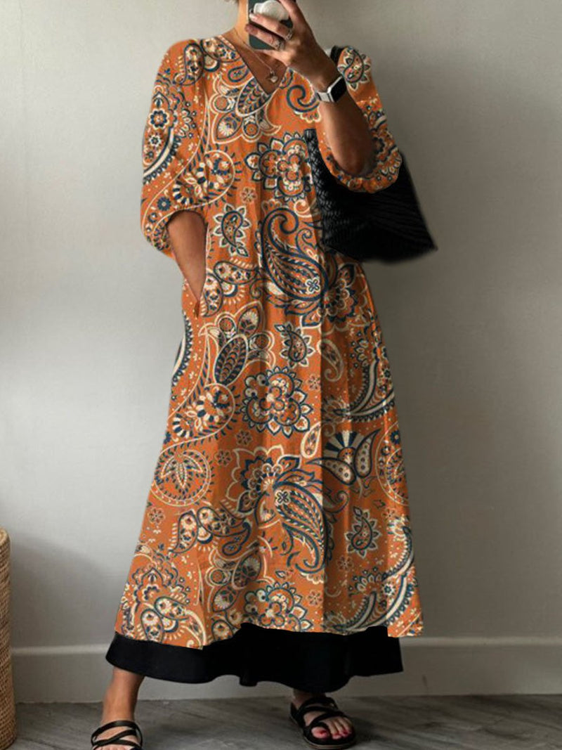 Vestido de estilo vintage atemporal