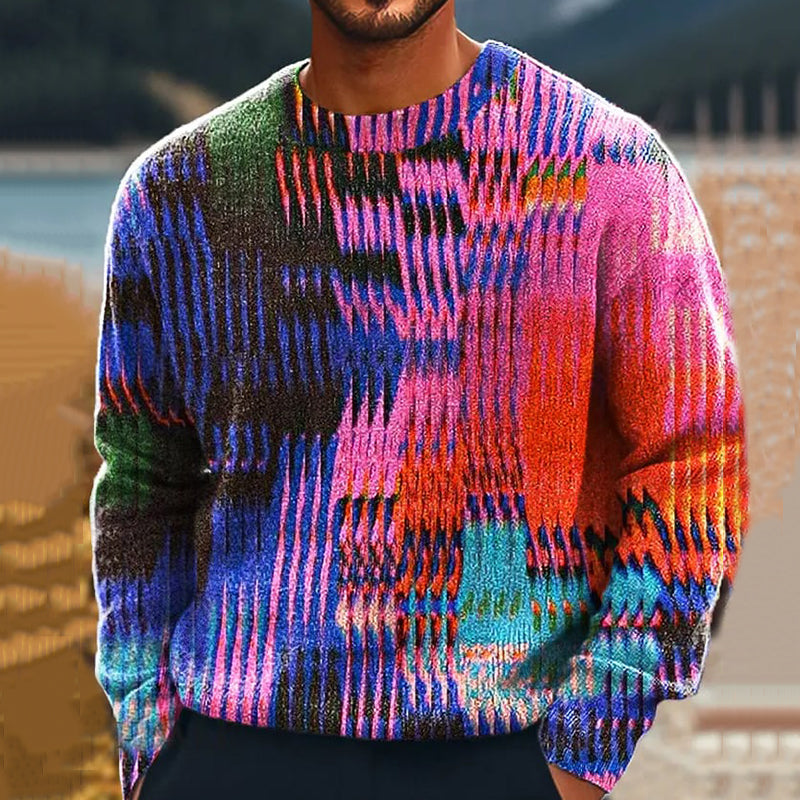 Suéter de inspiración vintage