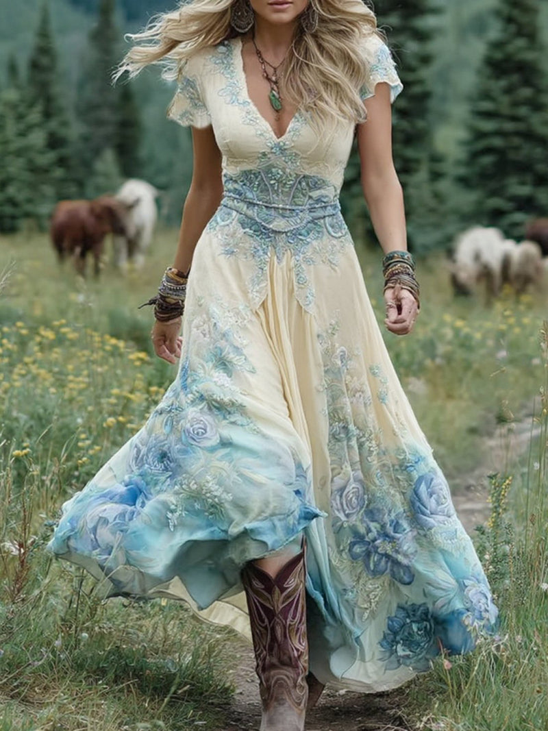 Vestido vintage clásico