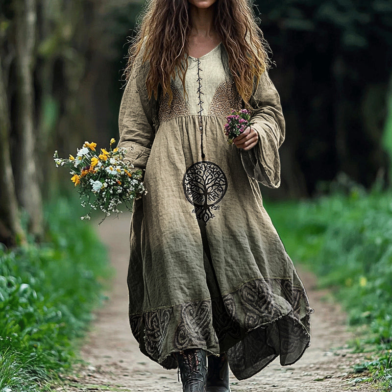 Vestido de inspiración vintage