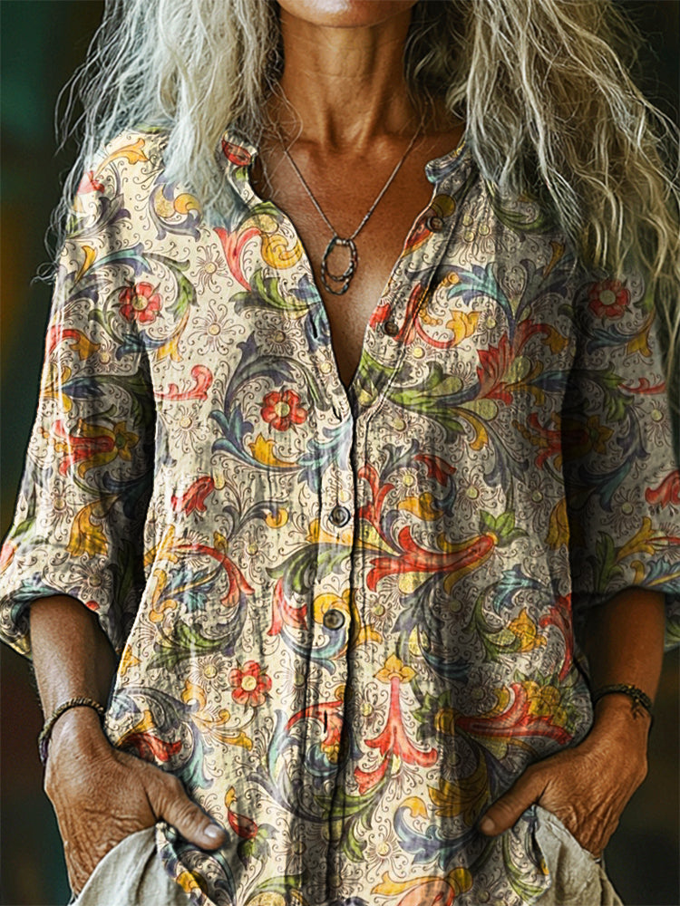 Camisa bellamente confeccionado
