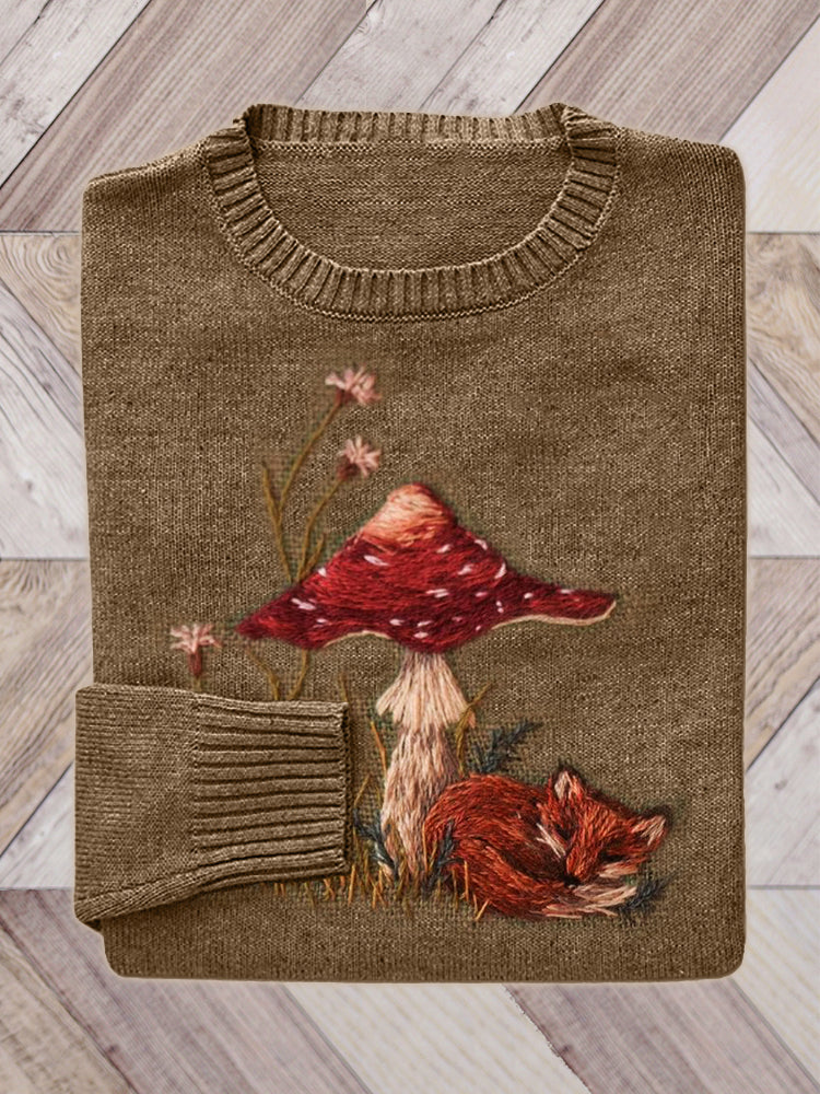 Suéter de estilo vintage atemporal