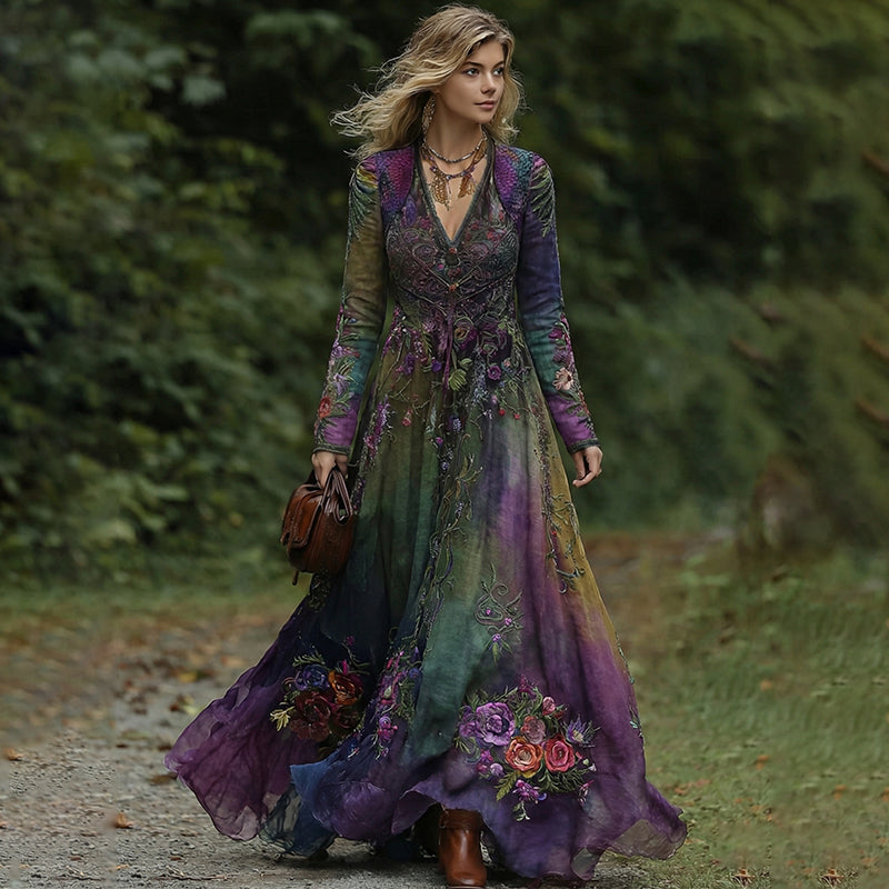 Vestido de inspiración vintage