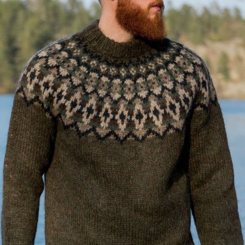 Suéter de estilo vintage atemporal