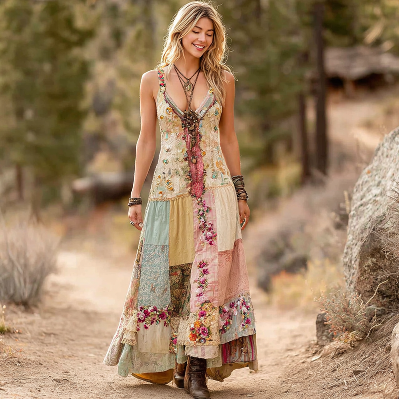 Vestido de inspiración vintage