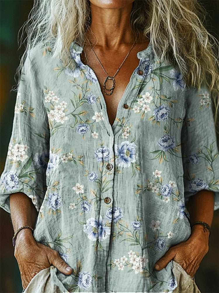 Camisa de inspiración vintage