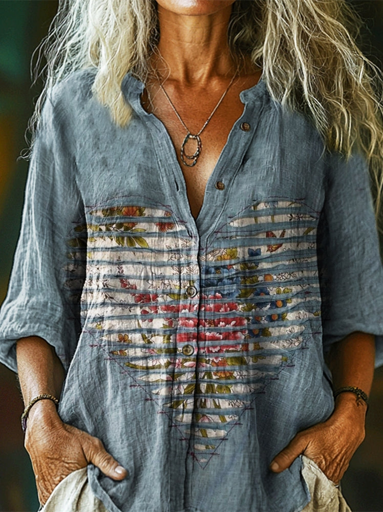Camisa bellamente confeccionado