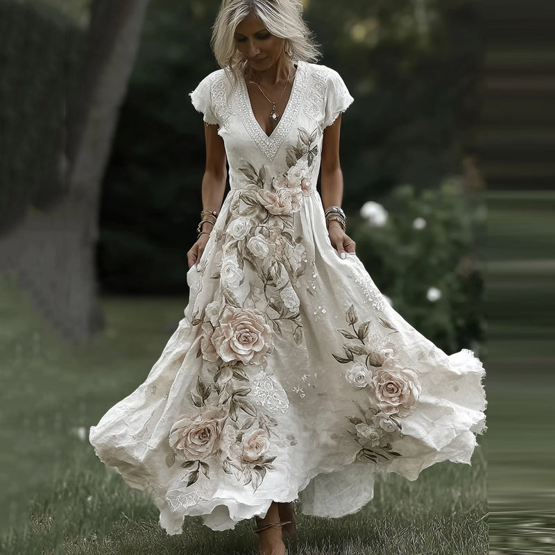 Vestido de diseño cuidado