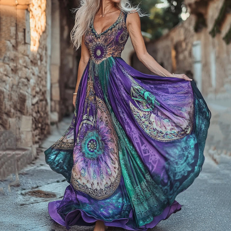 Vestido de estilo vintage atemporal