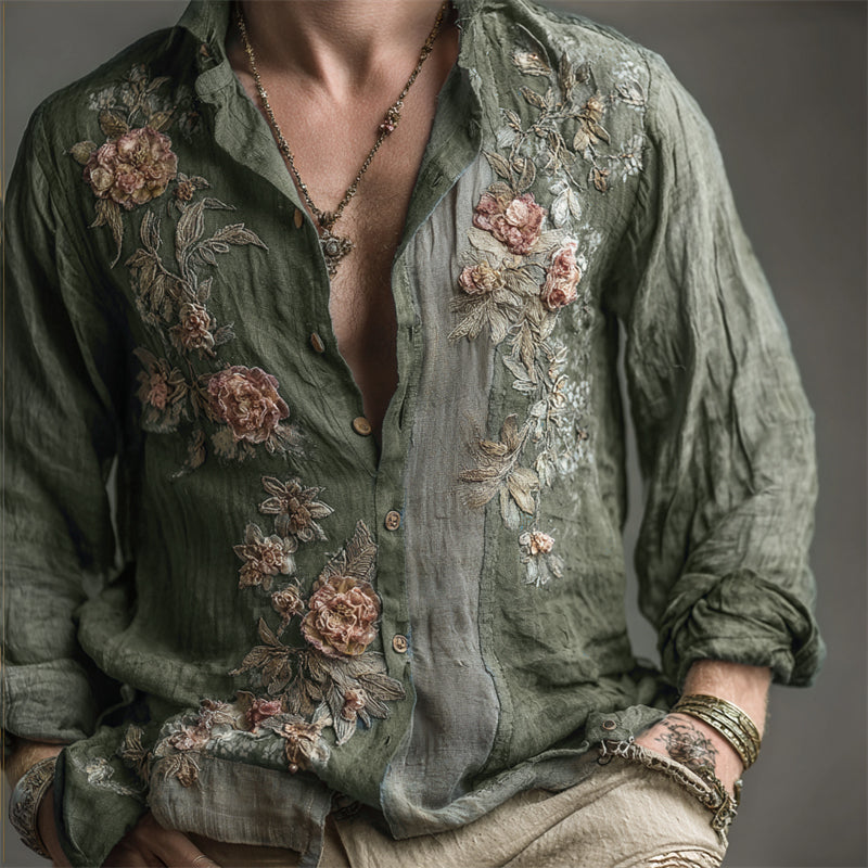Camisa de diseño cuidado