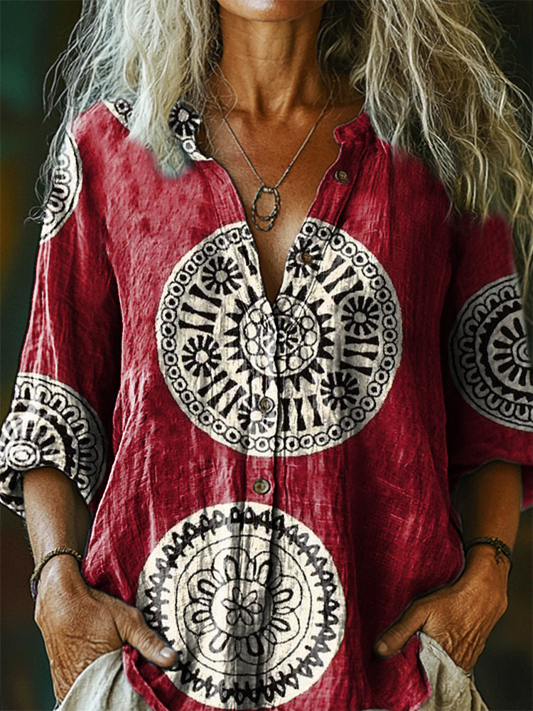 Camisa de diseño cuidado
