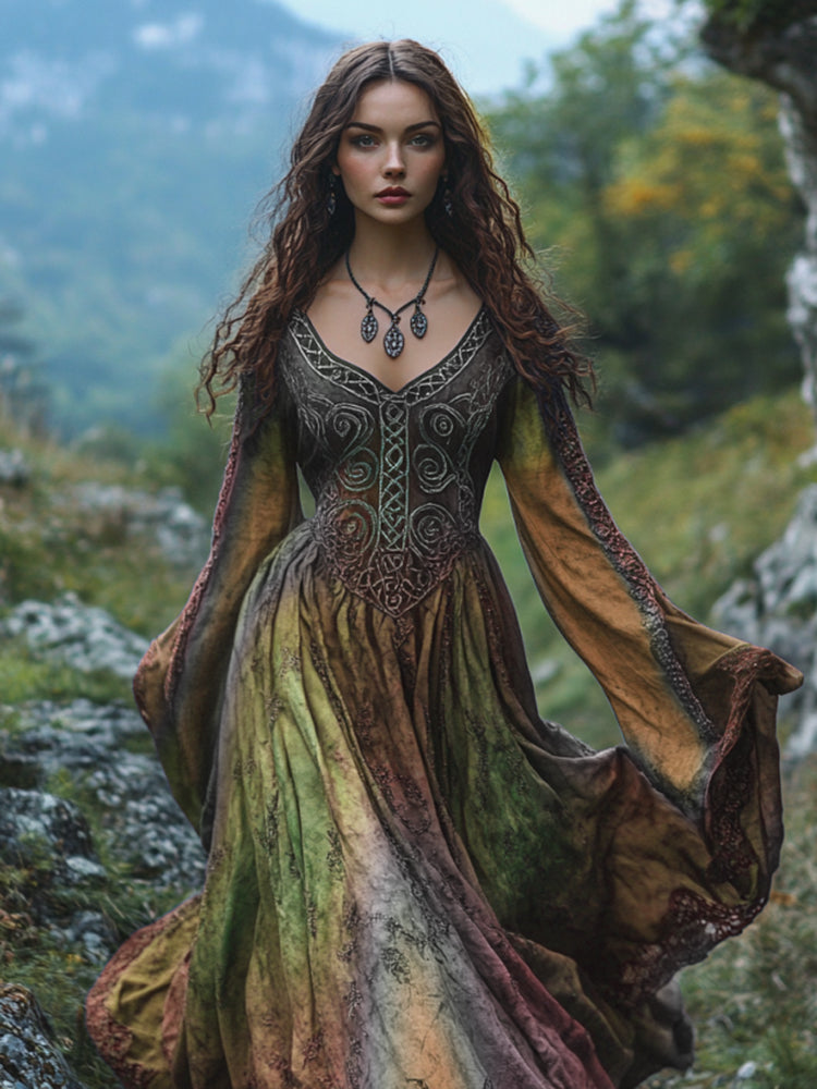 Vestido de diseño cuidado