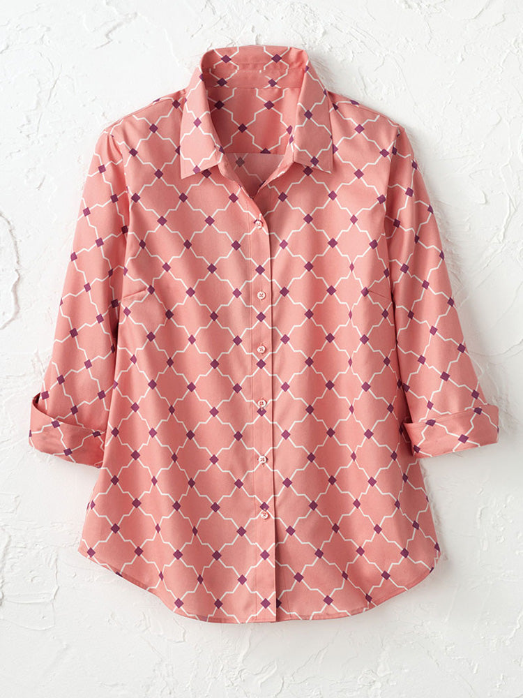 Camisa bellamente confeccionado