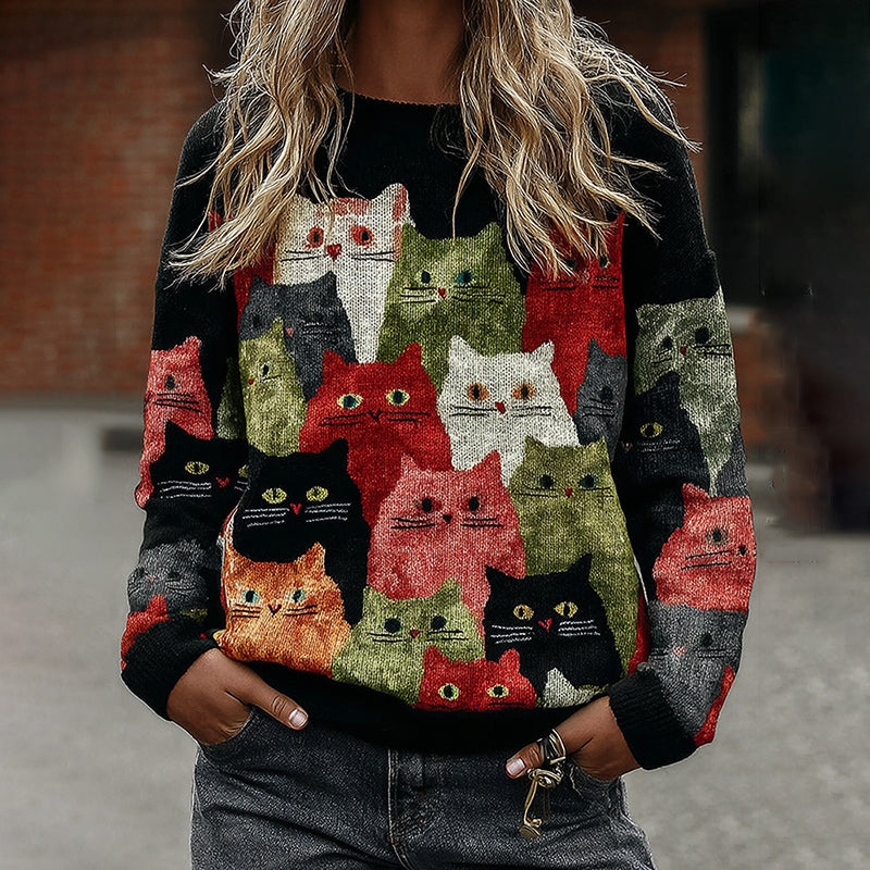 Suéter de estilo vintage atemporal