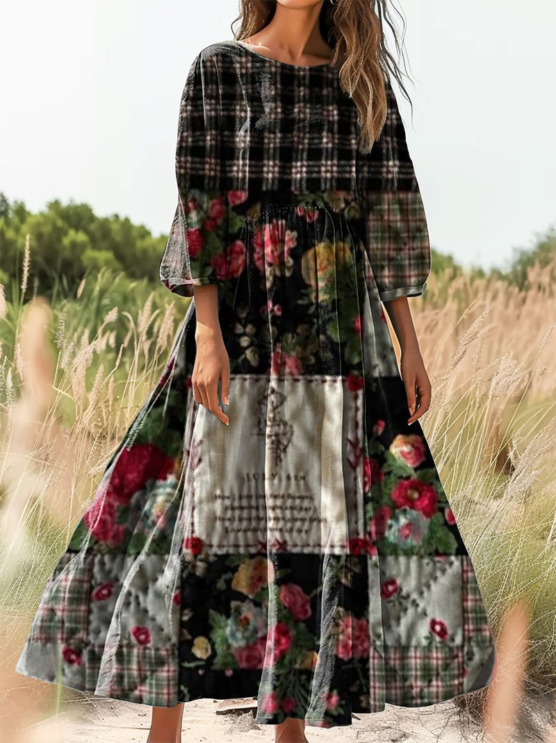 Vestido de inspiración vintage