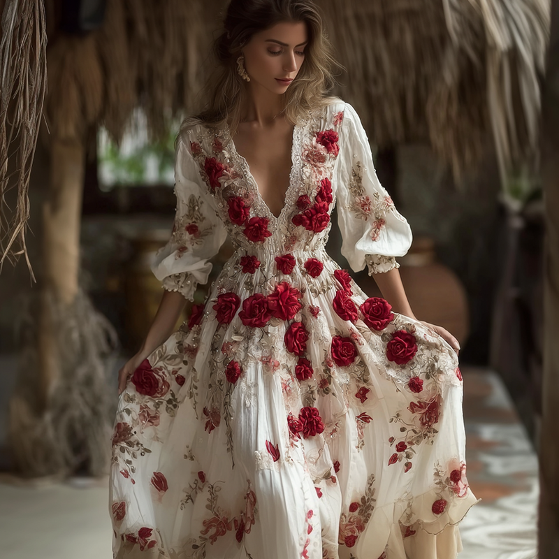 Vestido de diseño elegante