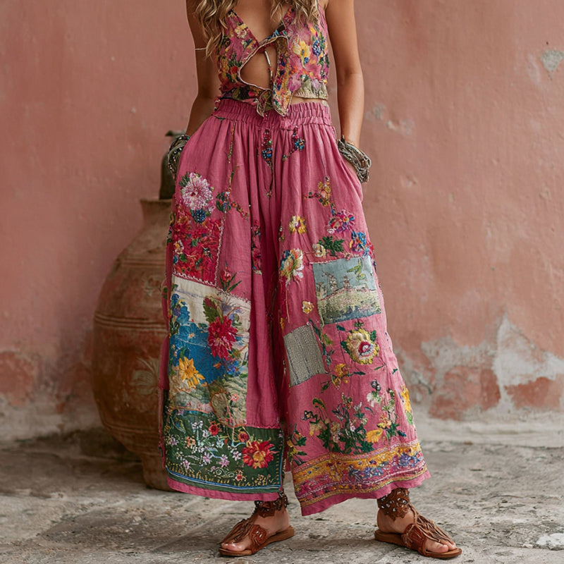 Pantalones de diseño elegante