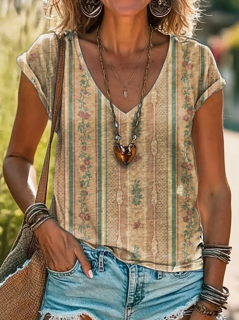 Camiseta de estilo vintage atemporal