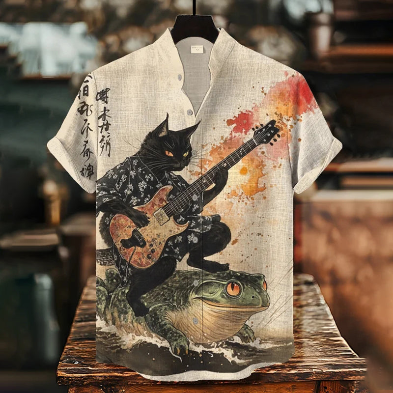 Camisa bellamente confeccionado
